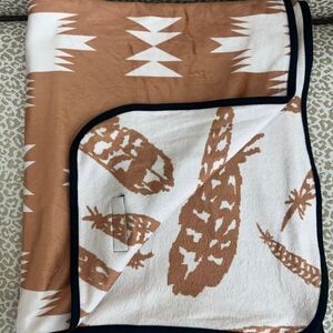 Ultra Soft Western Blanket Womens Aztec County Night’s Double Sided Lap Throw